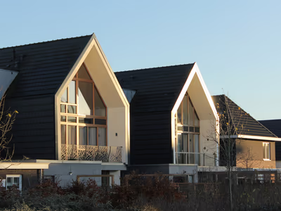 Two-story luxury suite with panoramic views of river and fruit plantations