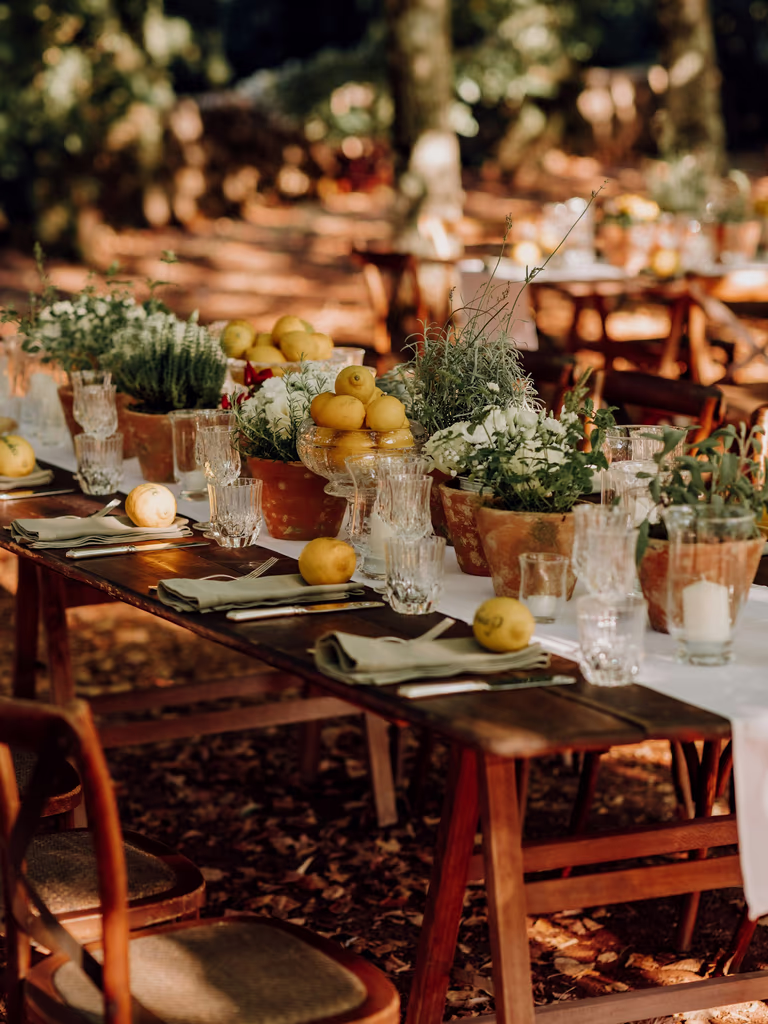 Luxury event venue at The Glen Woods Resort with garden pavilion