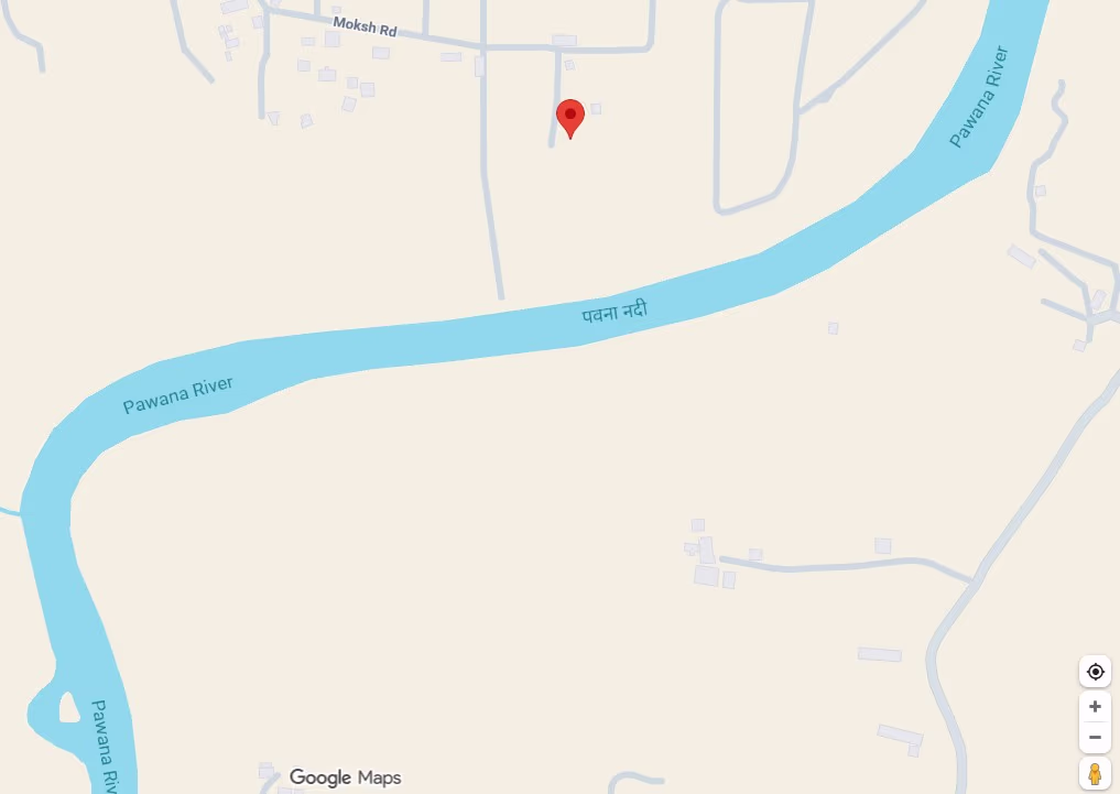 Location map of The Glen Woods Resort showing Pavana River location